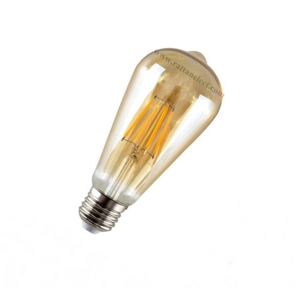 LED 6W E27 FILAMENT BULB W.WH.