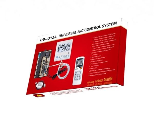 QD-U12A-Universal Air Conditioner PC Board With Remote Control System