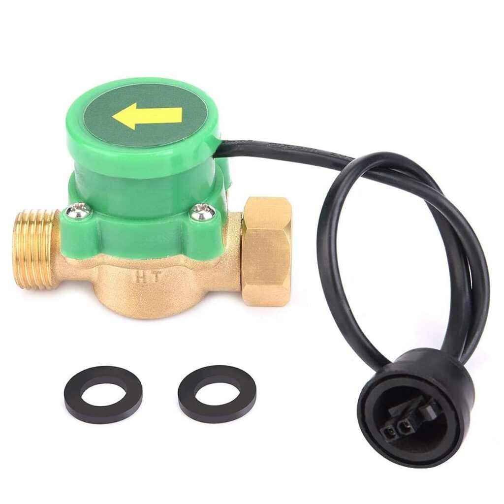 Water Switch, G1/2-G1/2 Thread 220V Sensor Pressure Automatic Control ...