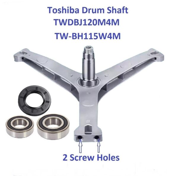 Toshiba Washing Machine Drum Shaft Model for TW-BH115W4M / TWD-BJ120M4M