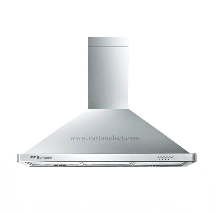 Bompani chimney hood stainless steel wall-mounted kitchen ventilation system