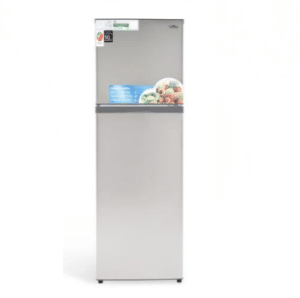 Terim Top Mount Refrigerator 247 Liters , Mechanical Temperature Control,Recces Handle, Ice Maker, Silver Model TERR400SS